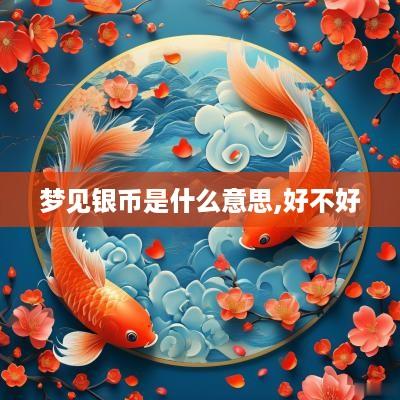 梦见银币是什么意思,好不好