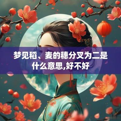 梦见稻、麦的穗分叉为二是什么意思,好不好