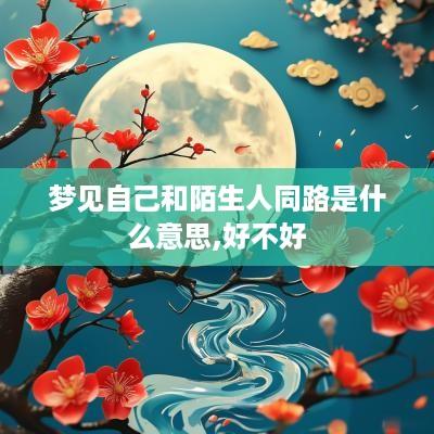 梦见自己和陌生人同路是什么意思,好不好