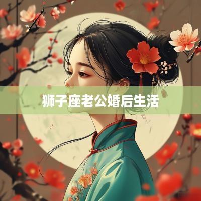 狮子座老公婚后生活