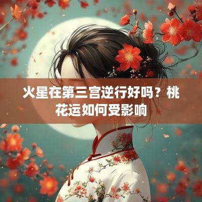 火星在第三宫逆行好吗？桃花运如何受影响