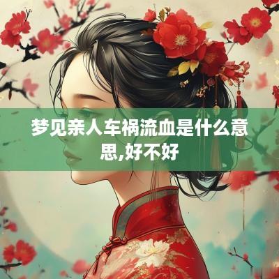 梦见亲人车祸流血是什么意思,好不好