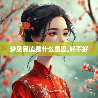 梦见阅读是什么意思,好不好