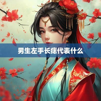 男生左手长痣代表什么