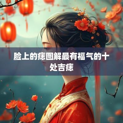 脸上的痣图解最有福气的十处吉痣