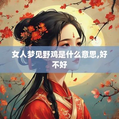 女人梦见野鸡是什么意思,好不好