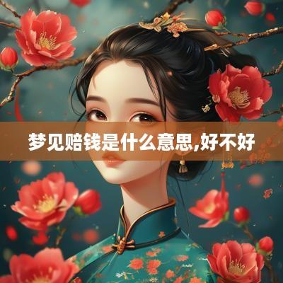 梦见赔钱是什么意思,好不好