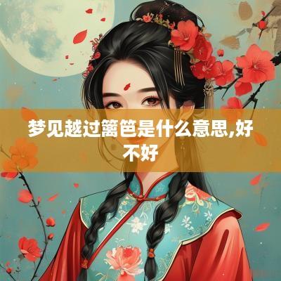 梦见越过篱笆是什么意思,好不好