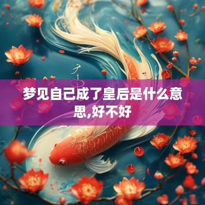 梦见自己成了皇后是什么意思,好不好