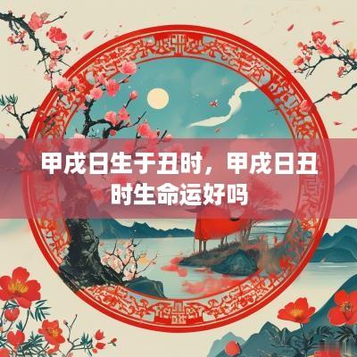 甲戌日生于丑时，甲戌日丑时生命运好吗