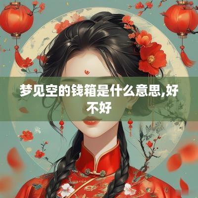 梦见空的钱箱是什么意思,好不好