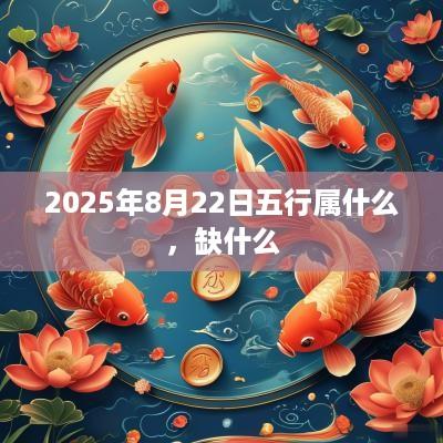 2025年8月22日五行属什么，缺什么