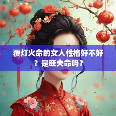 覆灯火命的女人性格好不好？是旺夫命吗？