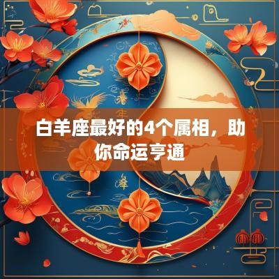 白羊座最好的4个属相，助你命运亨通