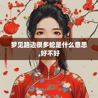 梦见路边很多蛇是什么意思,好不好