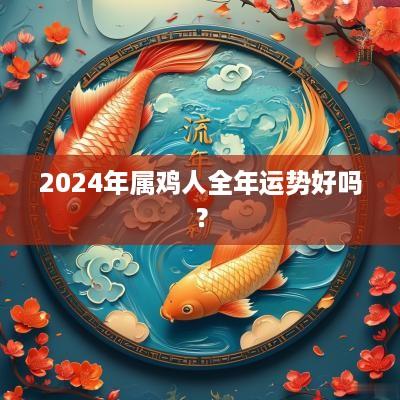 2025年属鸡人全年运势好吗？