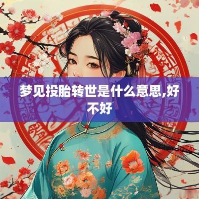 梦见投胎转世是什么意思,好不好
