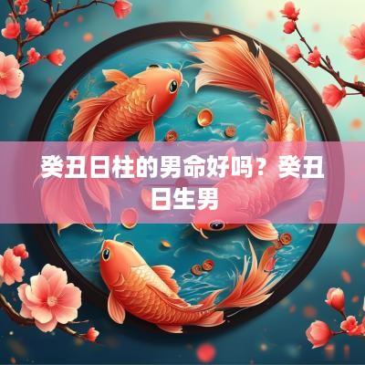 癸丑日柱的男命好吗？癸丑日生男