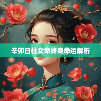 辛卯日柱女命终身命运解析