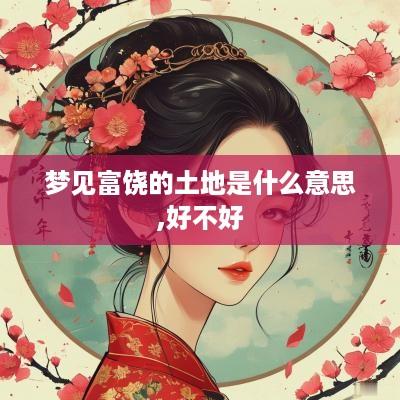 梦见富饶的土地是什么意思,好不好