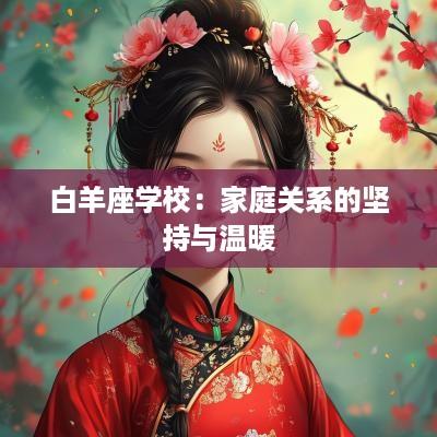 白羊座学校：家庭关系的坚持与温暖