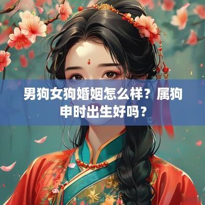 男狗女狗婚姻怎么样？属狗申时出生好吗？