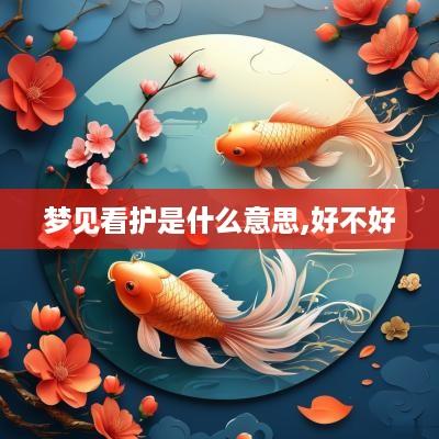 梦见看护是什么意思,好不好