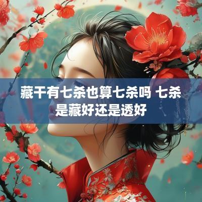 藏干有七杀也算七杀吗 七杀是藏好还是透好