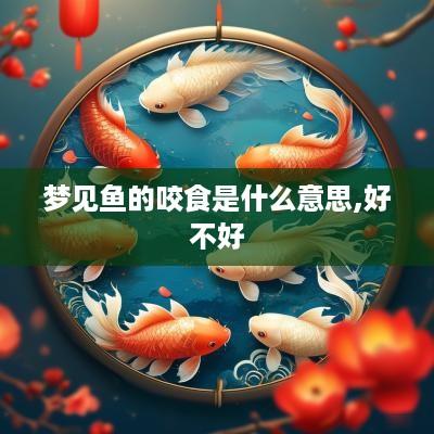 梦见鱼的咬食是什么意思,好不好