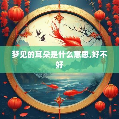 梦见的耳朵是什么意思,好不好