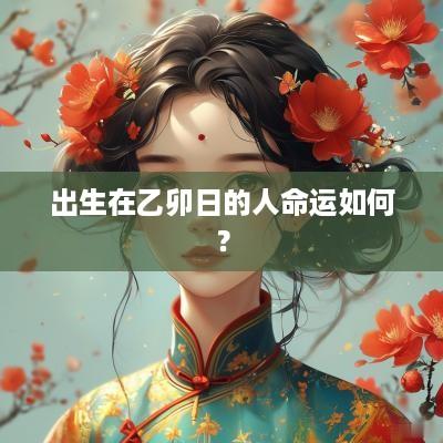 出生在乙卯日的人命运如何？