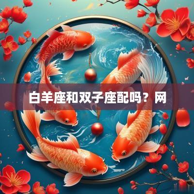 白羊座和双子座配吗？网