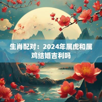 生肖配对：2025年属虎和属鸡结婚吉利吗