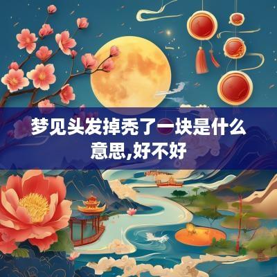 梦见头发掉秃了一块是什么意思,好不好