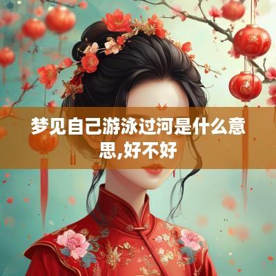 梦见自己游泳过河是什么意思,好不好