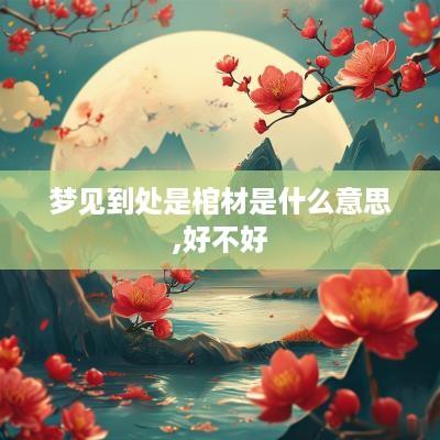 梦见到处是棺材是什么意思,好不好