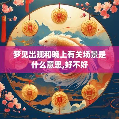 梦见出现和晚上有关场景是什么意思,好不好