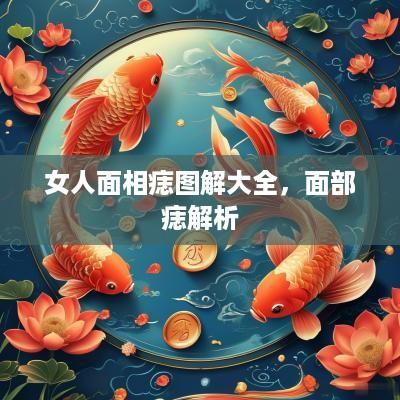 女人面相痣图解大全，面部痣解析