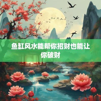 鱼缸风水能帮你招财也能让你破财