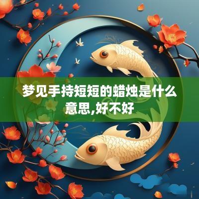 梦见手持短短的蜡烛是什么意思,好不好