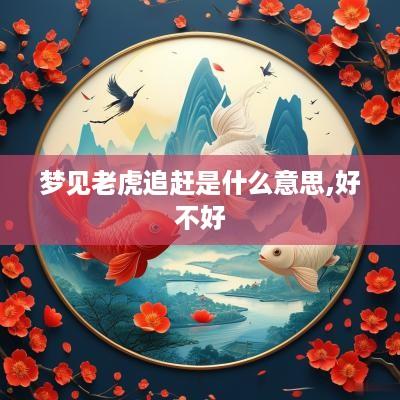 梦见老虎追赶是什么意思,好不好