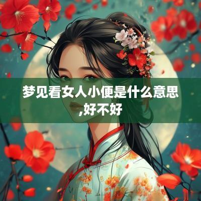 梦见看女人小便是什么意思,好不好