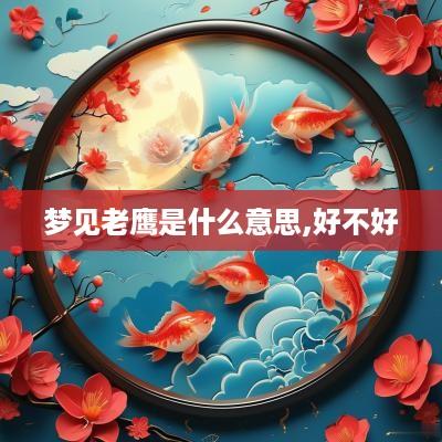 梦见老鹰是什么意思,好不好
