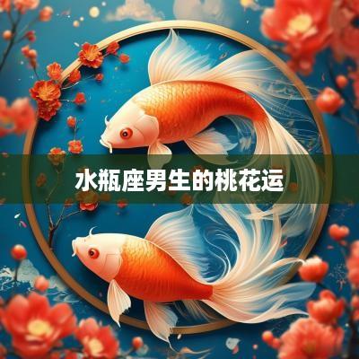 水瓶座男生的桃花运