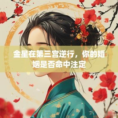 金星在第三宫逆行，你的婚姻是否命中注定