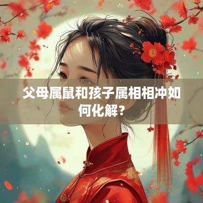 父母属鼠和孩子属相相冲如何化解？