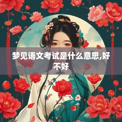 梦见语文考试是什么意思,好不好