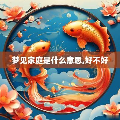 梦见家庭是什么意思,好不好