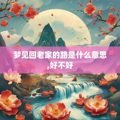 梦见回老家的路是什么意思,好不好