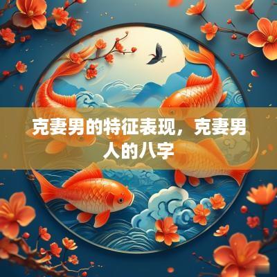 克妻男的特征表现，克妻男人的八字
